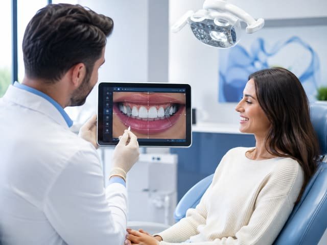 Digital Smile Design planning with Dr. Sawsan Awartani in Dubai