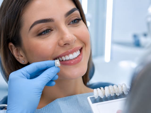 E-max ceramic veneers treatment with Dr. Sawsan Awartani in Dubai